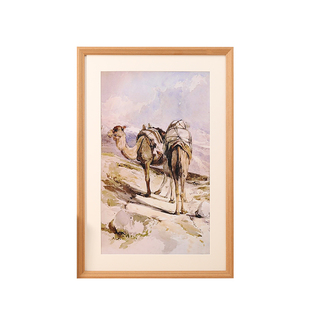 实木质大相框挂墙A3a4k8开画框装裱拼图素描水彩外架定制任意尺寸