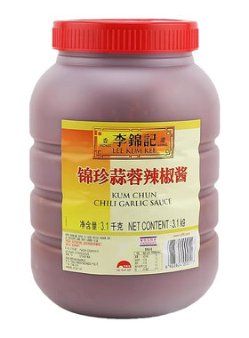 李锦记蒜蓉辣椒酱餐饮装口味稳定
