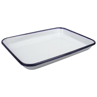 标准审评茶盘白色搪瓷叶底盘QS评审用具精制茶评茶员培训器具样盘