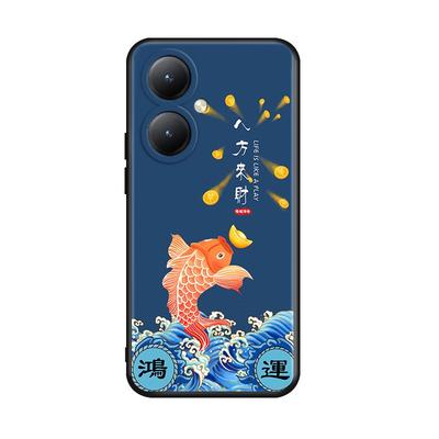 luckrider适用于vivoy35+手机壳y35十网红新款viviy35+妈妈用vⅰvo丫35m+保护套ⅴivoy维沃y35+复古voviy35+