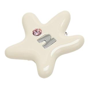 Tagi. 《塔皮星》彩色刘海夹多色海星头饰边夹发夹可爱发卡