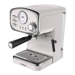 德国Gulisso意式咖啡机家用小型复古全半自动一体机迷你办公室用