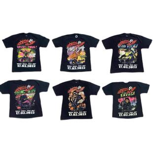 Travis Scott  Metro Boomin 欧美限定漫画短袖T恤