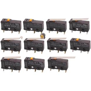 原装进口微动开关SS-5GL2/10/01GL13-F小型机械限位行程轻压感5A