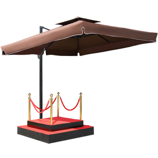 户外伞遮阳伞岗亭伞商用物业形象定制太阳伞摆摊保安门卫岗台伞