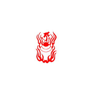 TLP镂空车贴 吉祥梵文火焰宝珠 宝袋数珠念珠历练 防水贴纸