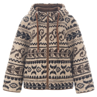 wanatry游牧风环保皮毛一体外套