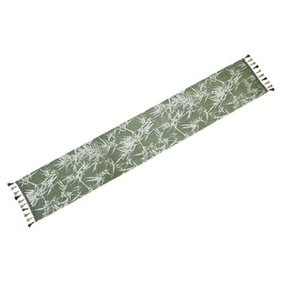 法式复古桌旗轻奢高级感斗柜盖布雪尼尔茶几长条盖巾新款美式桌布