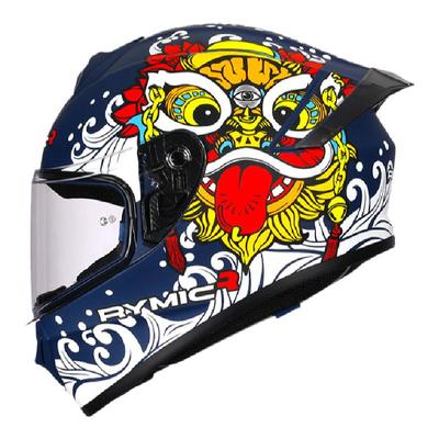 限量款国潮醒狮四季摩托车头盔