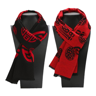 过新年祝寿生日礼物送爷爷奶奶长辈父母金婚老人大寿回礼情侣围巾