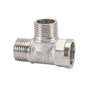 4分三通黄铜/304不锈钢一进二出活接分水器水管水龙头分流器接头