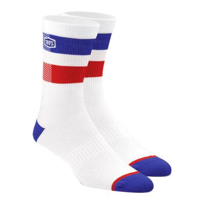 现货正品牛弹琴美国100% Performance MTB Socks竞技骑行袜