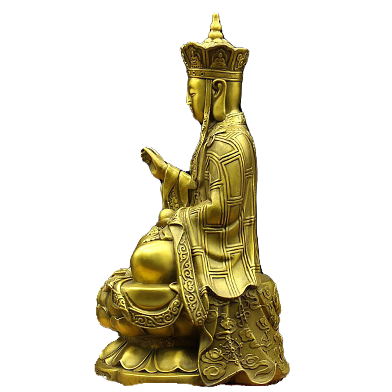 祥狮铜佛像九华山地藏王菩萨铜像