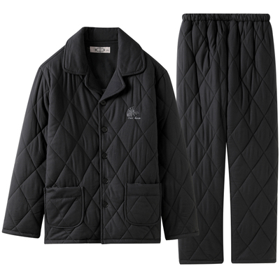 美标三层加厚夹棉保暖套装