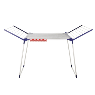 利快折叠晾衣架德国品牌家用落地晒被子神器卧室阳台室内晾晒衣杆