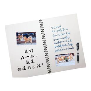 同学录小学六年级成长高级简约a3大号硬壳签名到留言簿毕业纪念册