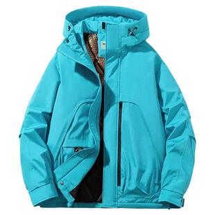 棉衣棉服冲锋衣女款2026年新款秋冬季外套厚棉袄韩系中长款情侣装