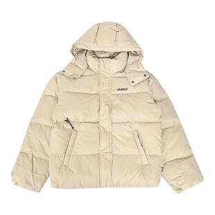 VANS范斯新款男子保暖羽绒夹克运动休闲百搭连帽外套VN000RVT4MG