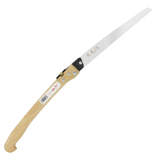 日本天寿木柄中文版薄手折叠剪定锯果树锯子园林修枝锯片园艺手锯