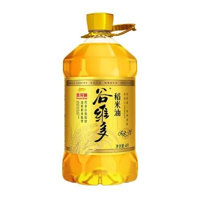 金龙鱼谷维多稻米油4.8L