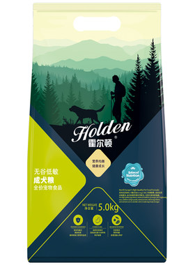 霍尔顿成犬狗粮5kg牛肉粒双拼