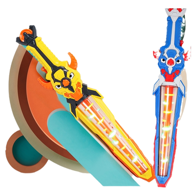 激光兵器男孩声光玩具闪光刀剑