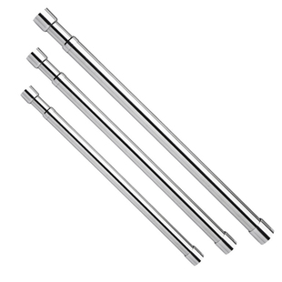 不锈钢晾衣杆伸缩式衣柜挂杆可调节衣杆打孔衣橱柜衣通架横杆配件