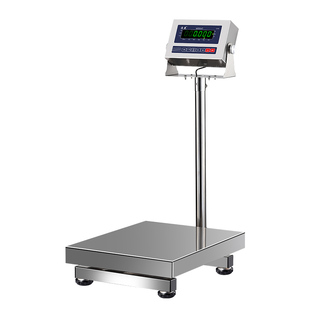 304不锈钢称防水称电子磅秤150kg海鲜水产商用台秤食品加工厂