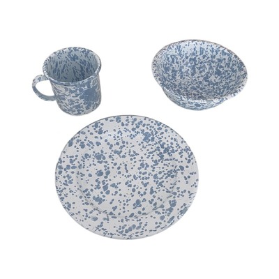 阿宝-ins复古泼墨搪瓷马克杯餐具