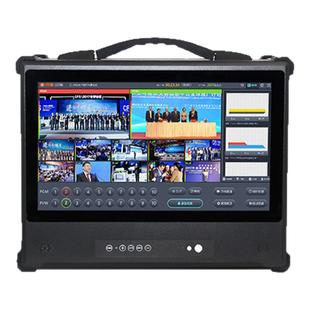 研涛直播一体机便携式导播切换台4/8路采集卡课程录播台工作站推拉流设备虚拟直播演播室系统电脑