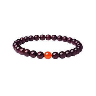 宫里上新小叶紫檀手串女款印度天然檀木手链木质串珠文玩女士真品