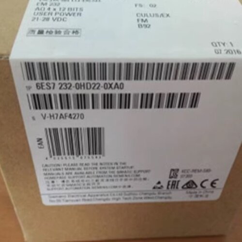 议价西门子6ES7232-0HD22-0XA0 S7-200EM模拟量输出6ES72320HD220