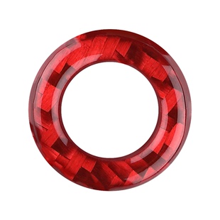 适用特斯拉焕新版ModelY/3/YL车内摄影头盖提示圈碳纤维内饰改装