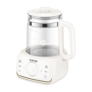 苏泊尔调奶器全玻璃恒温电热水壶养生煮茶婴儿专用泡奶温奶烧水壶