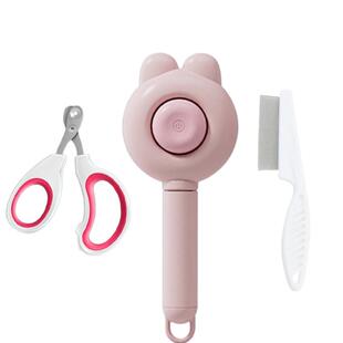 猫梳毛专用梳子猫咪针梳宠物开结梳三件套狗毛神器狗狗的跳蚤排梳