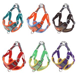 狗狗牵引绳小型犬泰迪比熊博美胸背带狗狗幼犬遛狗绳狗链子背心式