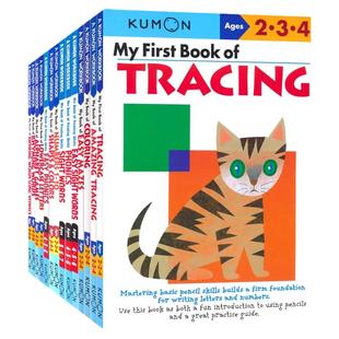 Kumon公文式教育 英语数学 手工益智 My Book of  Workbook Verbal Math Thinking Skills 基础技能幼儿园小学英文原版