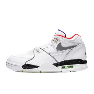 NIKE Air Flight 89耐克AJ4兄弟款白红高帮篮球鞋 BQ4212-100-103