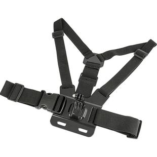 胸前手机固定支架手机胸带支架第一人称视角抖音拍摄设备胸口穿戴直播骑行视频配件胸戴胸前拍摄支架路亚钓鱼