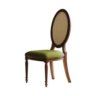 时余斯图亚特沙发椅中古风实木酒店咖啡厅复古美式手工藤条真皮椅