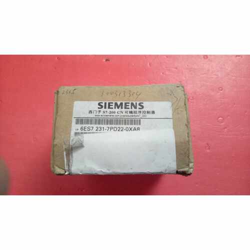 议价6ES7 231-7PB22-0XA8 全新库存模块EM231CN 议价