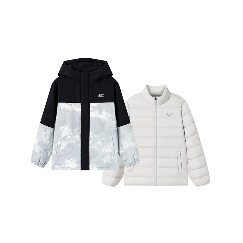 361童装男童冲锋衣羽绒服