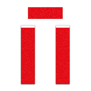 传统白头洒金对联纸手写空白春联纸铜版纸金点婚庆节日年晒不褪色