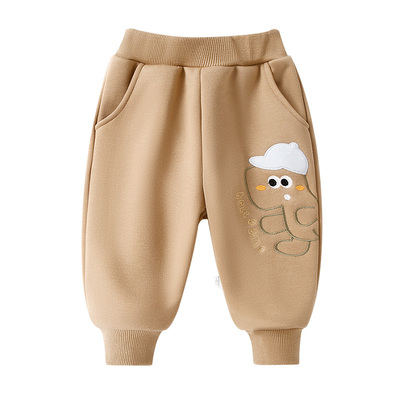 男童裤子加绒宝宝冬季加绒加厚