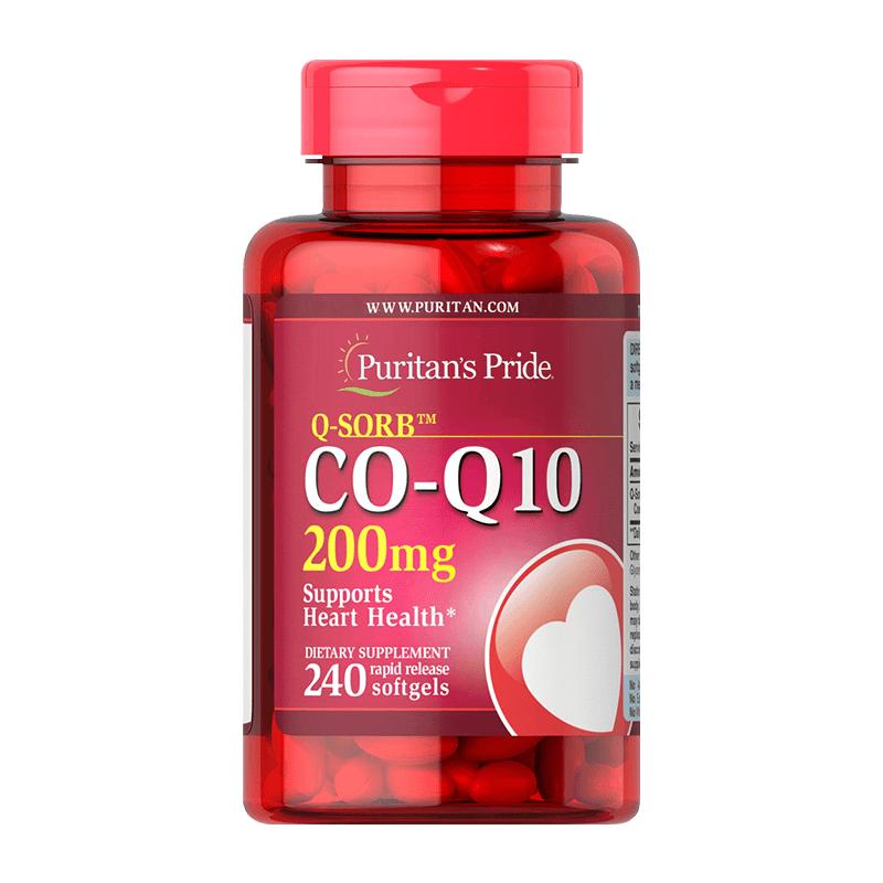 普麗普萊輔酶q10軟膠囊高含量200mg240粒護(hù)心成人中老年美國進(jìn)口