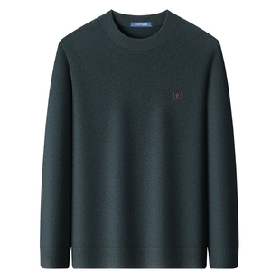 [牦牛绒]梦特娇男士牛绒衫25冬季羊毛衫时尚针织衫加厚毛衣保暖J