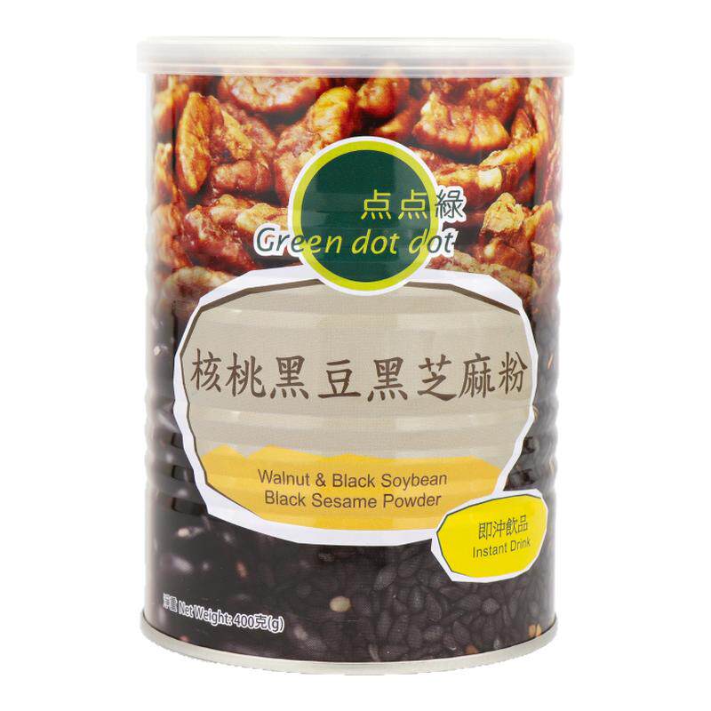 点点绿进口核桃黑豆黑芝麻粉无糖添加儿童早餐坚果即食营养冲饮