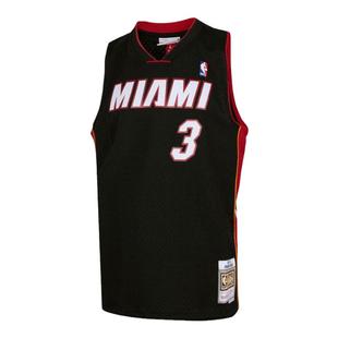 热火队韦德12-13赛季NBA官方MN复刻3号球衣SW球迷版