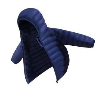 真维斯童装男童外套秋冬儿童保暖羽绒服2025新款冬装男孩轻薄棉服