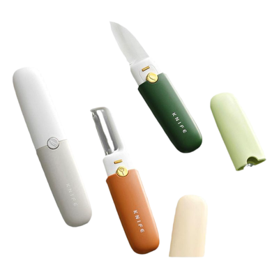 【多功能水果刀】削皮切割两用